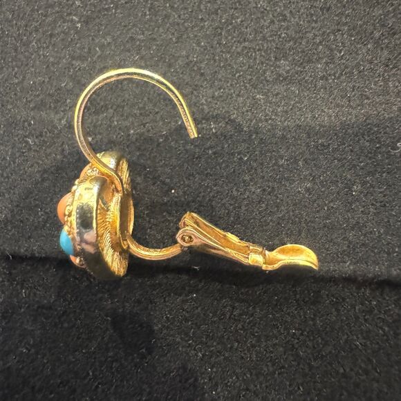 Joan Rivers 'Hearts & Flowers' Full Earring Set of 3 Pairs - Vintage - Picture 7 of 9